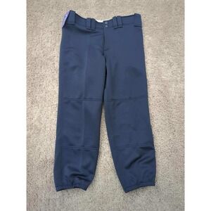 Mizuno Softball Pants Women's Medium Elastic Bottom‎ Navy